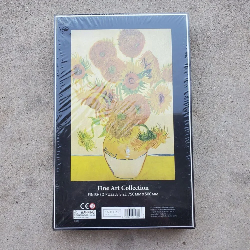 Fine Art Collection Van Gogh Sunflowers 1000 Piece Puzzle Robert Fredrick New